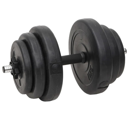 Set Bilanciere e Manubri con Dischi 60 kg | homemem39