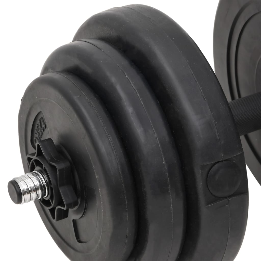 Set Bilanciere e Manubri con Dischi 60 kg | homemem39