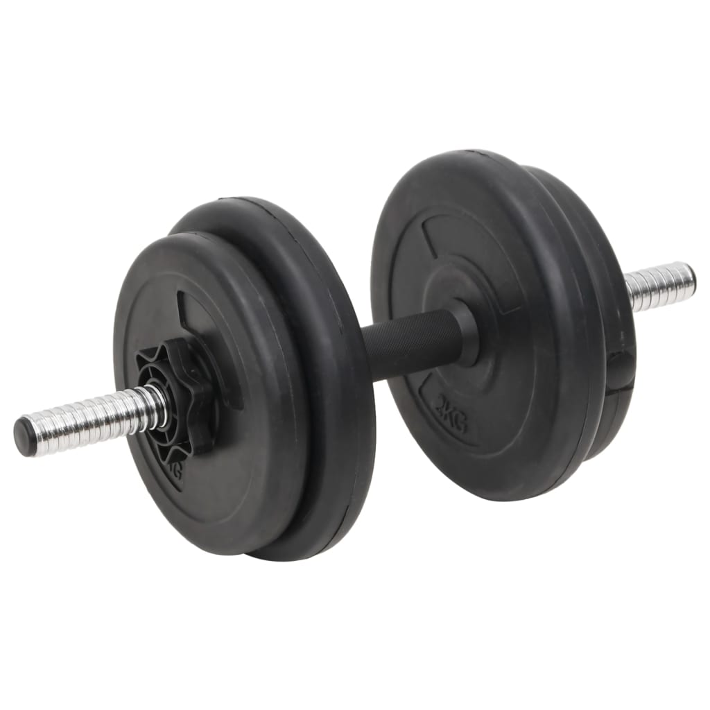 Set Bilanciere e Manubri con Dischi 60 kg | homemem39