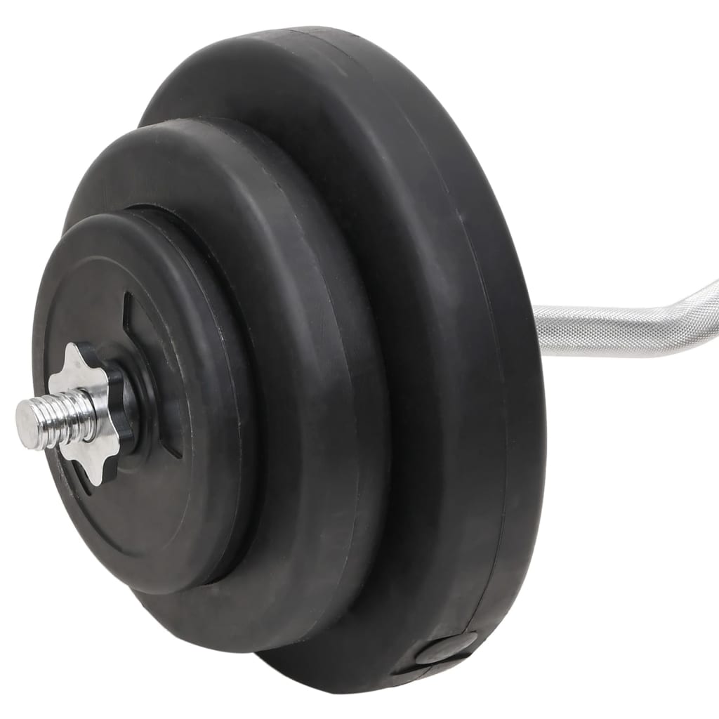 Set Bilanciere e Manubri con Dischi 60 kg | homemem39