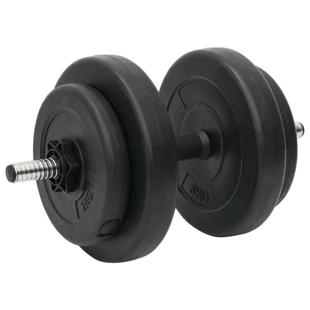 Set Bilanciere Curl e Manubri con Dischi 60 kg | homemem39