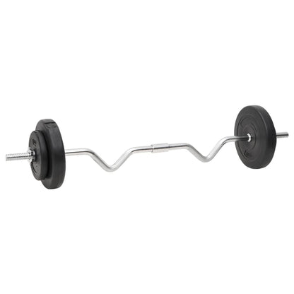 Set Bilanciere e Manubri con Dischi 60 kg - homemem39