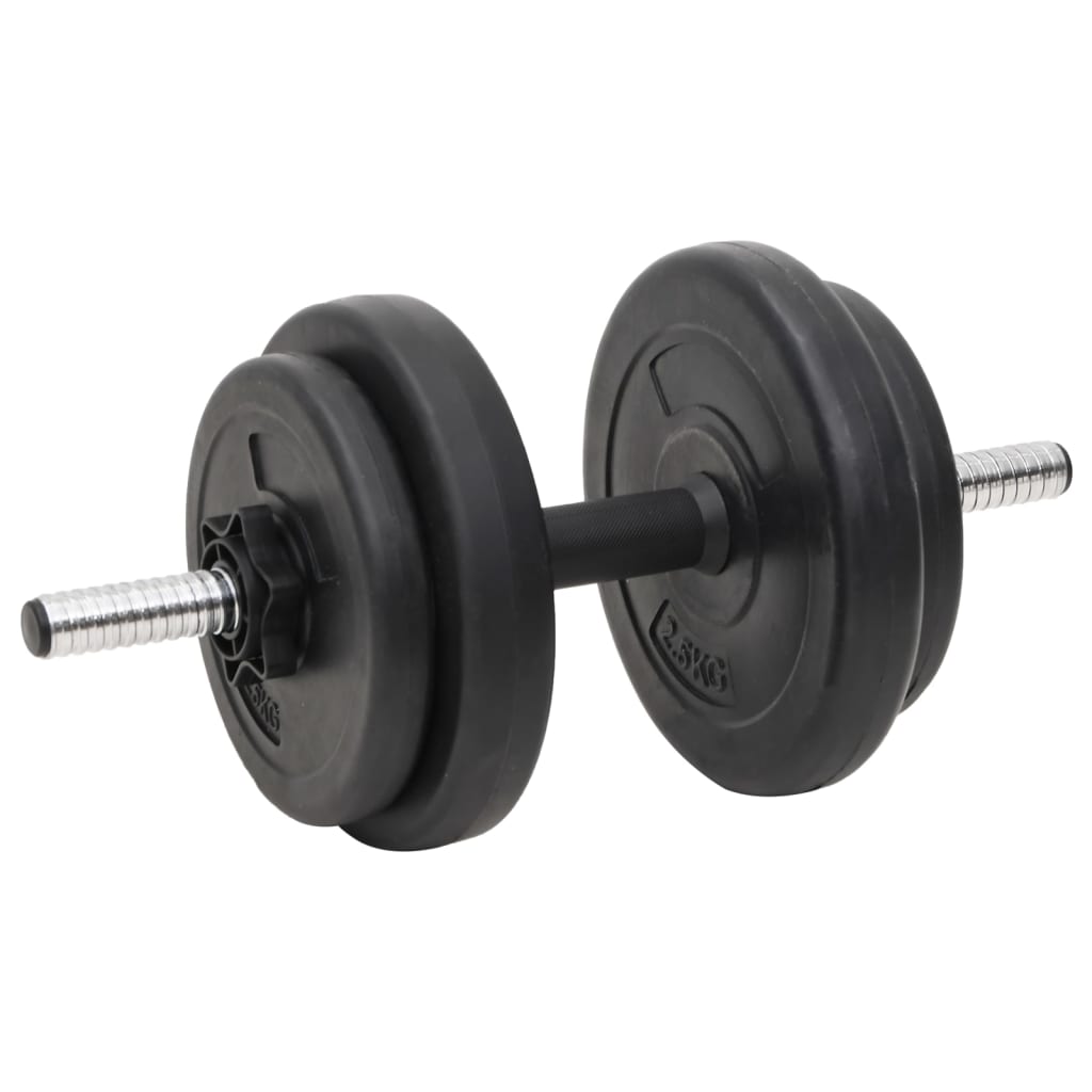 Set Bilanciere e Manubri con Dischi 60 kg - homemem39