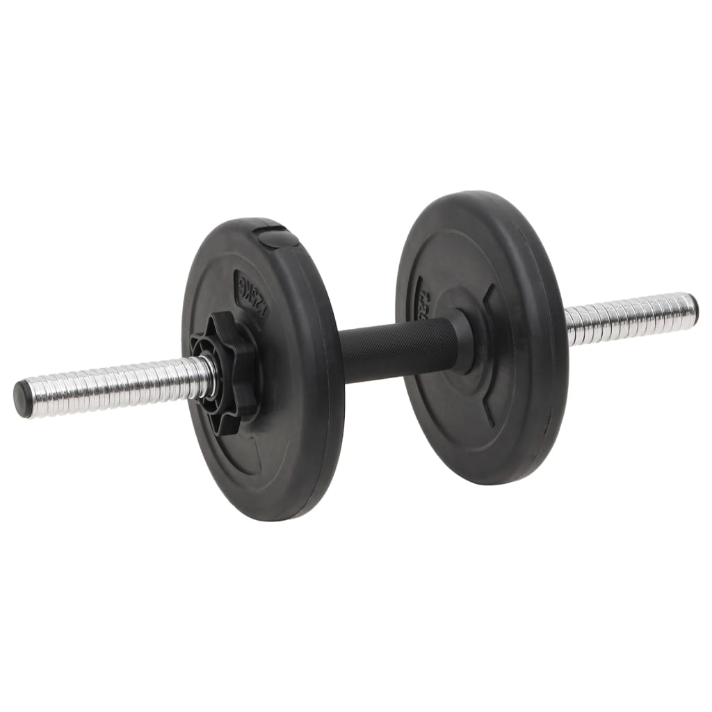 Set Bilanciere e Manubri con Dischi 60 kg - homemem39