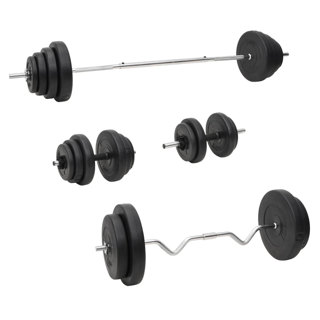 Set Bilanciere e Manubri con Dischi 120 kg - homemem39