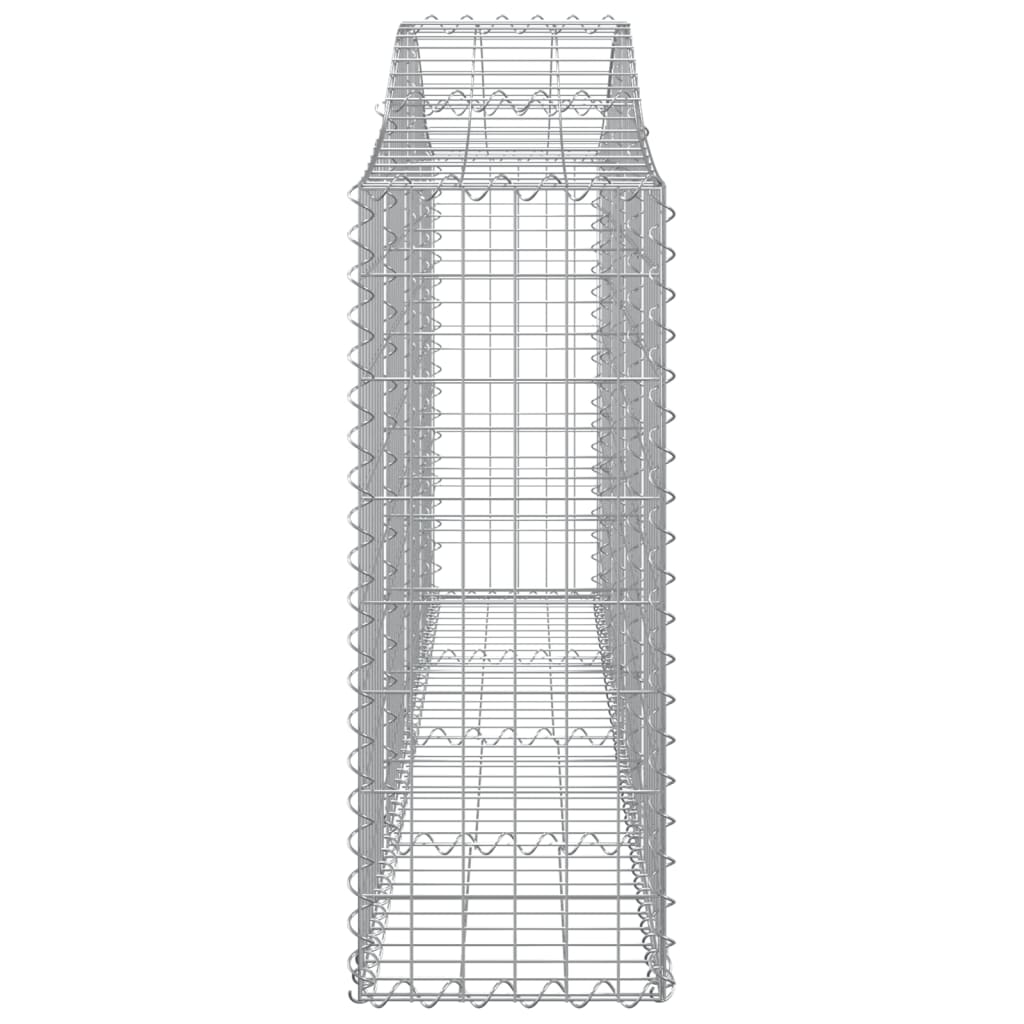 Cesti Gabbioni ad Arco 40 pz 200x30x80/100 cm Ferro Zincato | homemem39