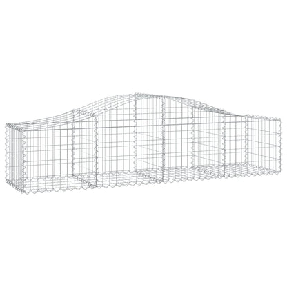 Cesti Gabbioni ad Arco 50 pz 200x50x40/60 cm Ferro Zincato | homemem39