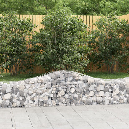 Cesti Gabbioni ad Arco 50 pz 200x50x40/60 cm Ferro Zincato | homemem39