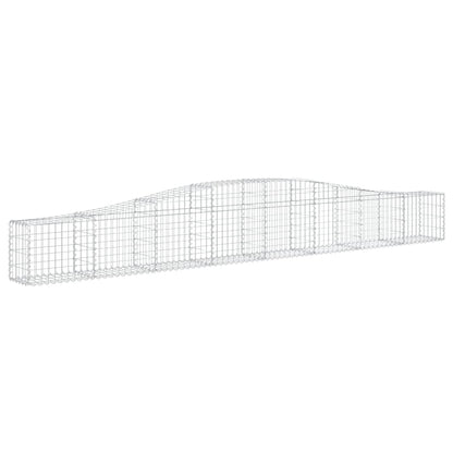 Cesti Gabbioni ad Arco 20 pz 400x30x40/60 cm Ferro Zincato | homemem39