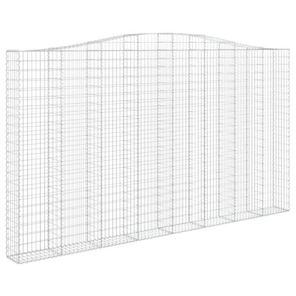 Cesti Gabbioni ad Arco 5 pz 400x30x220/240 cm Ferro Zincato | homemem39