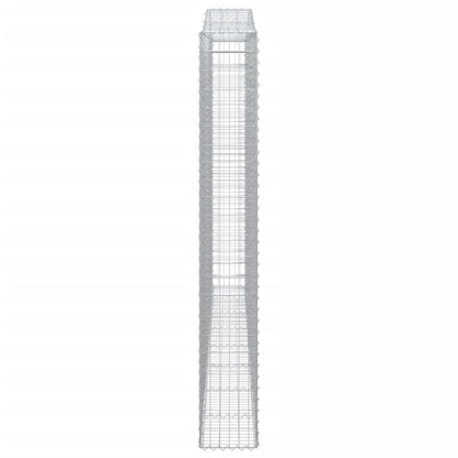 Cesti Gabbioni ad Arco 6 pz 400x30x220/240 cm Ferro Zincato | homemem39