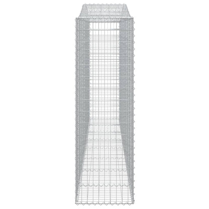 Cesti Gabbioni ad Arco 4 pz 400x50x160/180 cm Ferro Zincato - homemem39