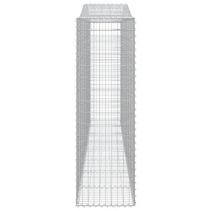 Cesti Gabbioni ad Arco 10 pz 400x50x160/180 cm Ferro Zincato - homemem39