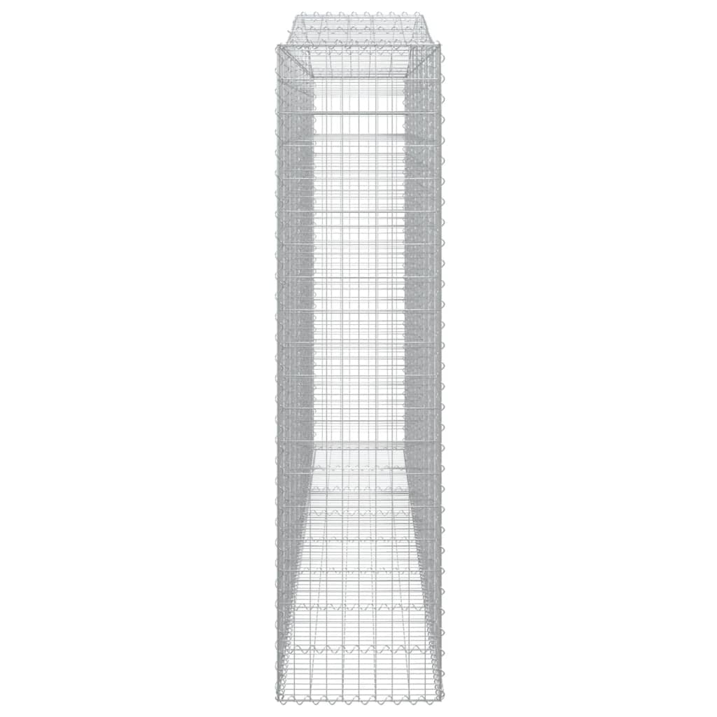 Cesti Gabbioni ad Arco 7 pz 400x50x200/220 cm Ferro Zincato - homemem39