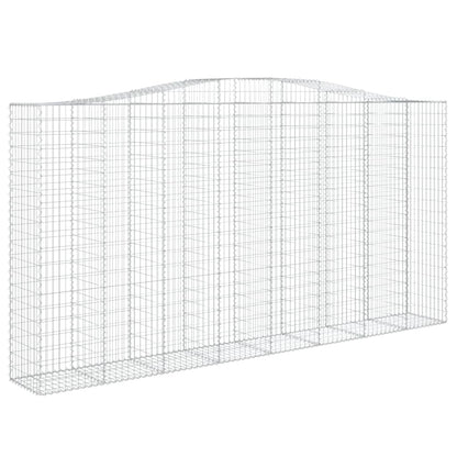Cesti Gabbioni ad Arco 10 pz 400x50x200/220 cm Ferro Zincato | homemem39