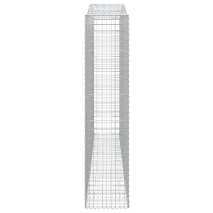 Cesti Gabbioni ad Arco 5 pz 400x50x220/240 cm Ferro Zincato - homemem39