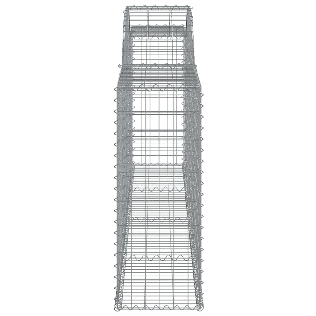 Cesti Gabbioni ad Arco 25 pz 300x30x80/100 cm Ferro Zincato - homemem39