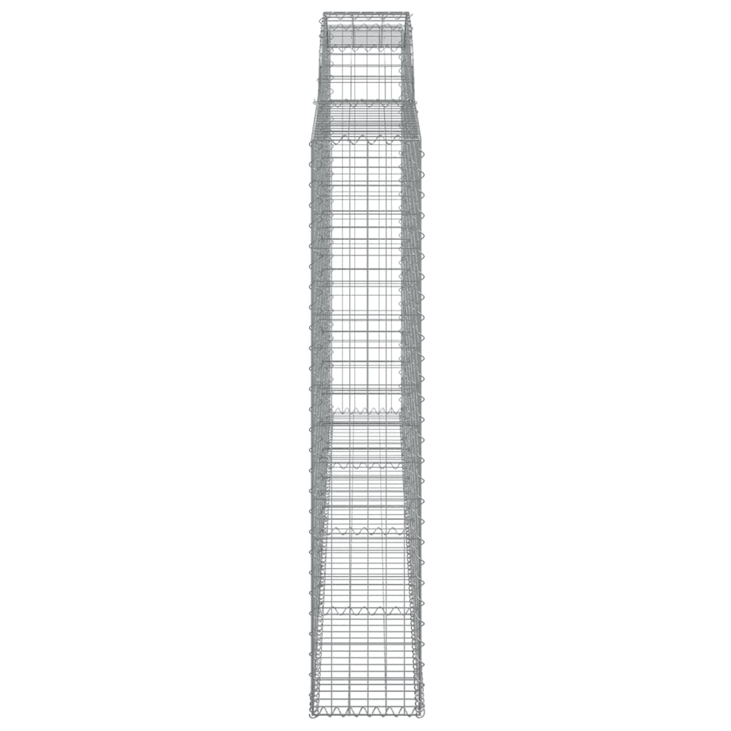 Cesti Gabbioni ad Arco 3 pz 300x30x160/180 cm Ferro Zincato | homemem39