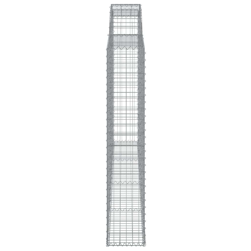 Cesti Gabbioni ad Arco 5 pz 300x30x160/180 cm Ferro Zincato | homemem39