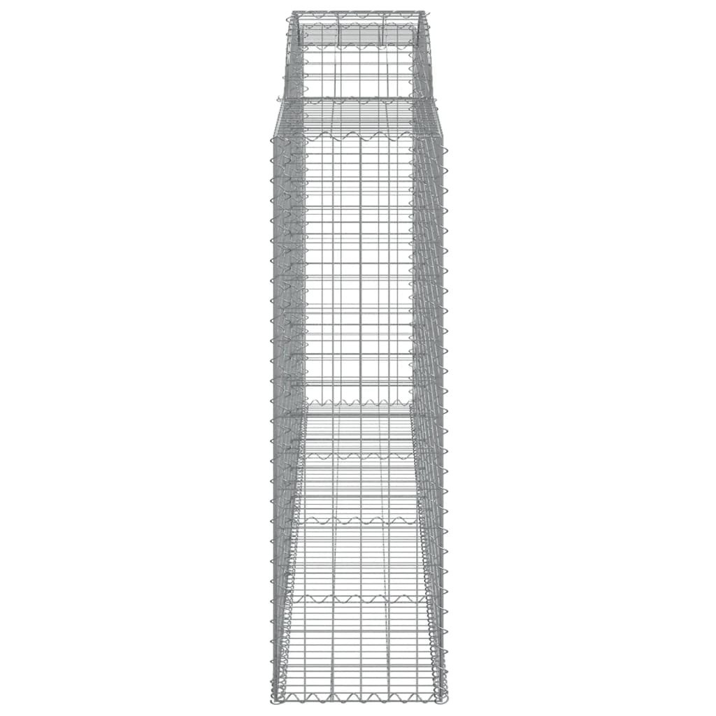 Cesti Gabbioni ad Arco 17 pz 300x50x160/180 cm Ferro Zincato - homemem39