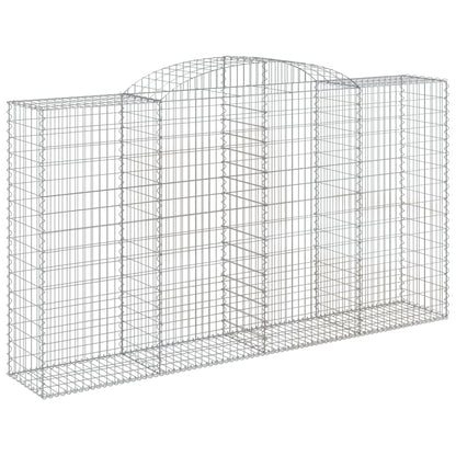 Cesti Gabbioni ad Arco 25 pz 300x50x160/180 cm Ferro Zincato | homemem39
