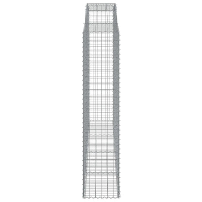Cesti Gabbioni ad Arco 11 pz 300x50x220/240 cm Ferro Zincato | homemem39