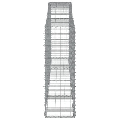 Cesti Gabbioni ad Arco 2 pz 400x50x140/160 cm Ferro Zincato - homemem39