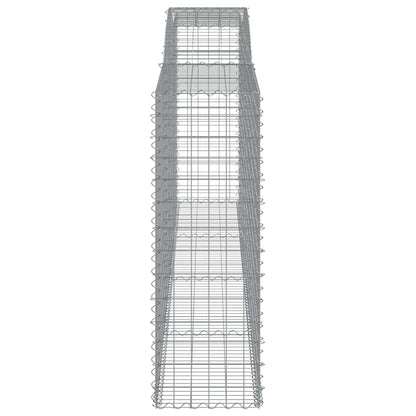 Cesti Gabbioni ad Arco 20 pz 400x50x140/160 cm Ferro Zincato - homemem39