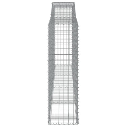 Cesti Gabbioni ad Arco 5 pz 400x50x160/180 cm Ferro Zincato - homemem39