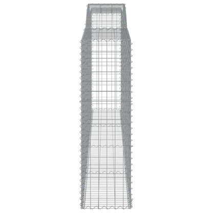 Cesti Gabbioni ad Arco 8 pz 400x50x160/180 cm Ferro Zincato - homemem39