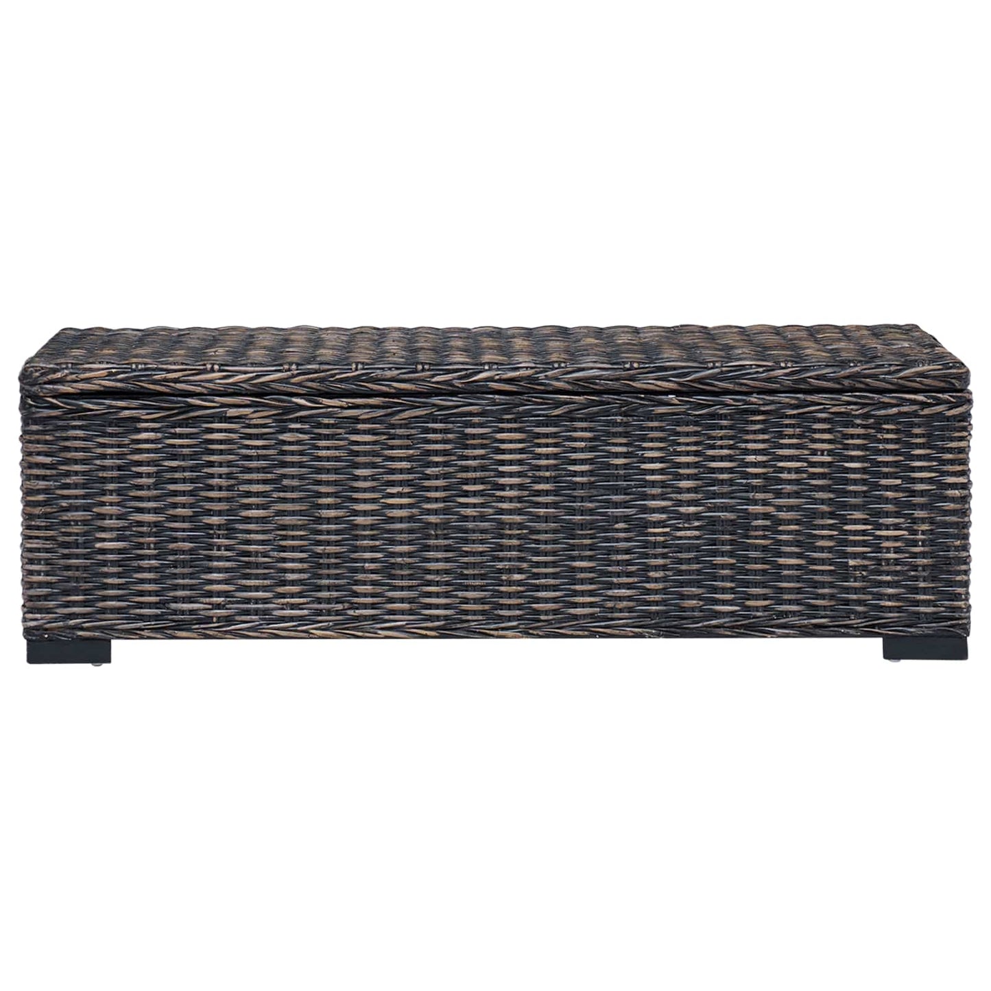 Scatola di Stoccaggio con archiviazione Nero 110 x 35 x 45 cm | homemem39