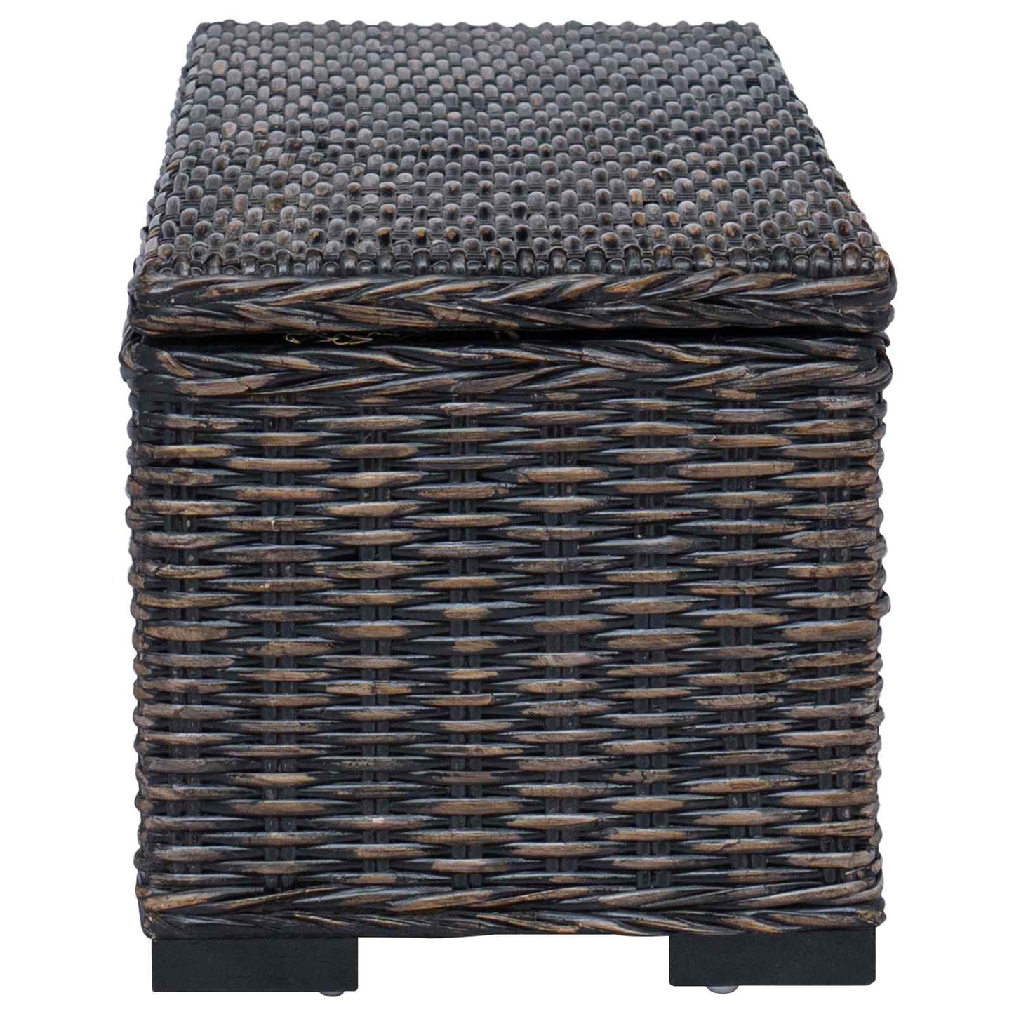 Scatola di Stoccaggio con archiviazione Nero 110 x 35 x 45 cm