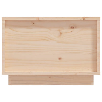Tavolino da Salotto 40x50x35 cm in Legno Massello di Pino