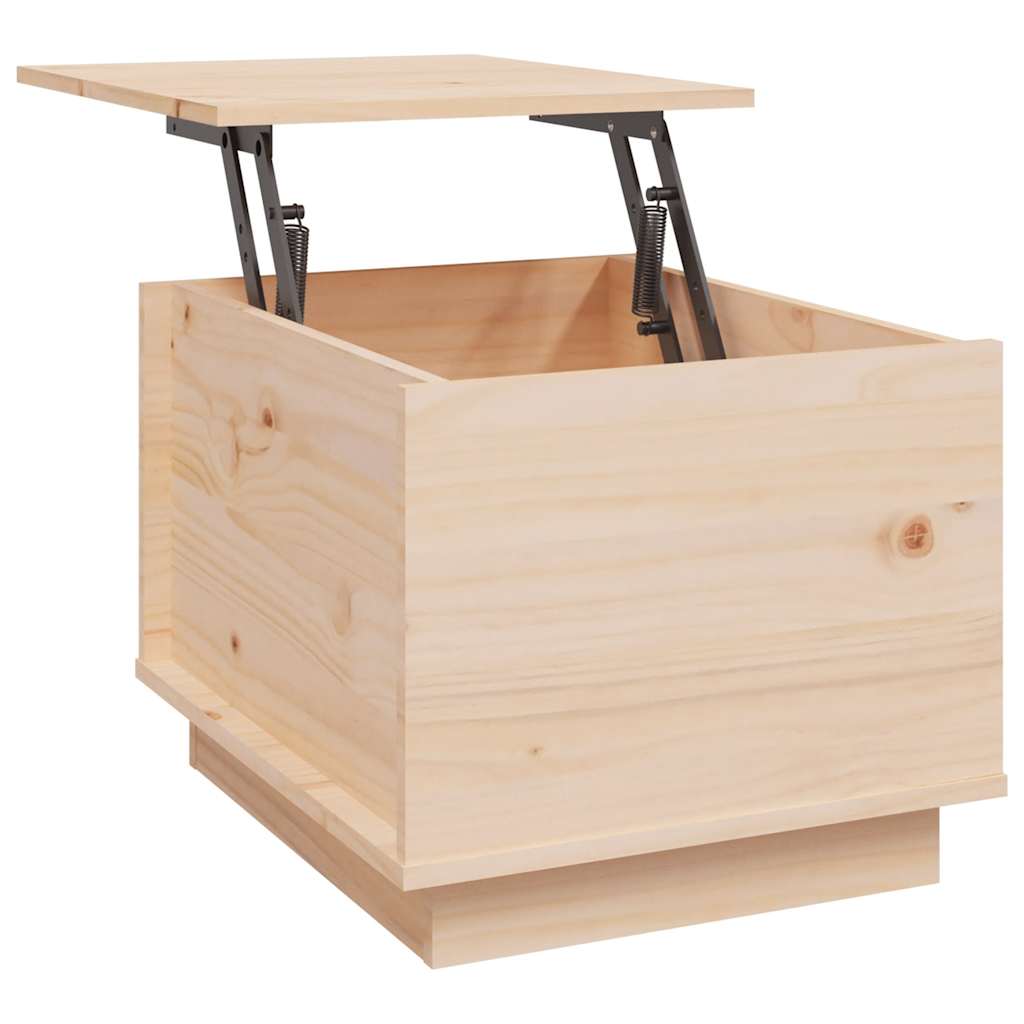 Tavolino da Salotto 40x50x35 cm in Legno Massello di Pino | homemem39