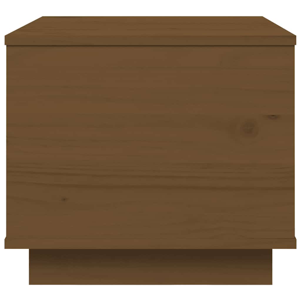 Tavolino da Salotto ambra 40x50x35 cm Legno Massello di Pino | homemem39