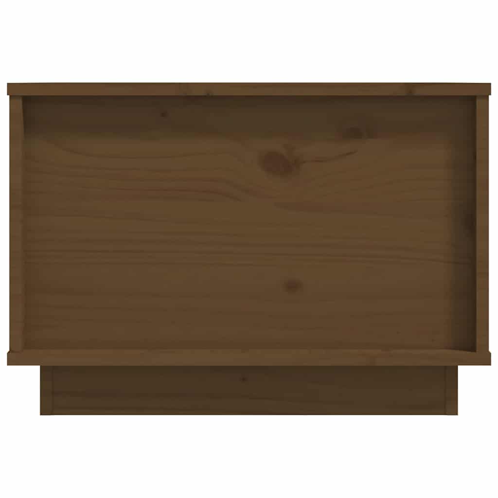 Tavolino da Salotto ambra 40x50x35 cm Legno Massello di Pino | homemem39