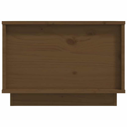 Tavolino da Salotto ambra 40x50x35 cm Legno Massello di Pino | homemem39