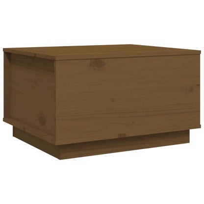 Tavolino da Salotto ambra 60x50x35 cm in Legno Massello di Pino | homemem39