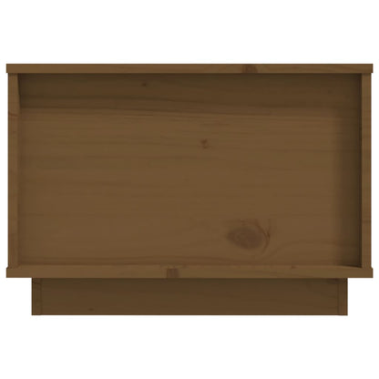 Tavolino da Salotto ambra 60x50x35 cm in Legno Massello di Pino | homemem39
