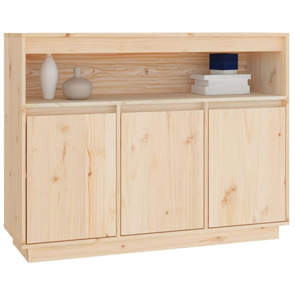 Credenza 104,5x34x80 cm in Legno Massello di Pino - homemem39