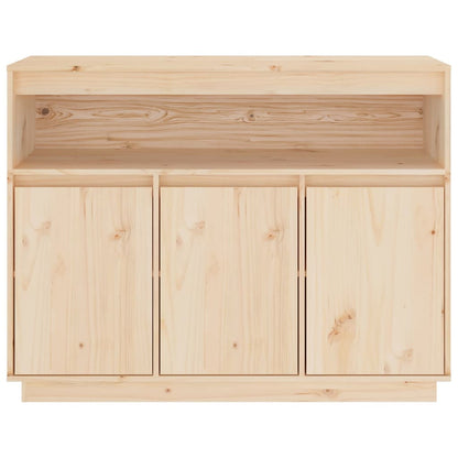 Credenza 104,5x34x80 cm in Legno Massello di Pino - homemem39