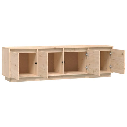 TV Cabinet 156x37x45 cm in Solid Pine Wood