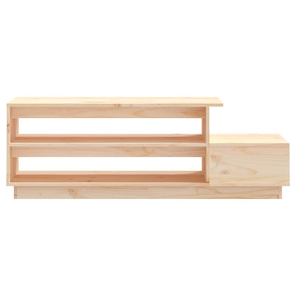 Tavolino da Salotto 120x50x40,5 cm in Legno Massello di Pino | homemem39