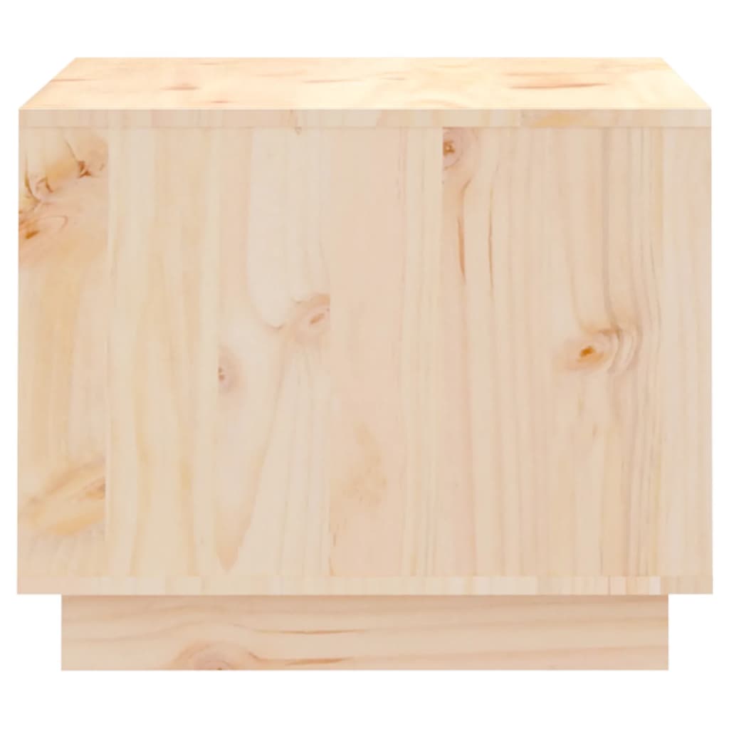 Tavolino da Salotto 120x50x40,5 cm in Legno Massello di Pino | homemem39