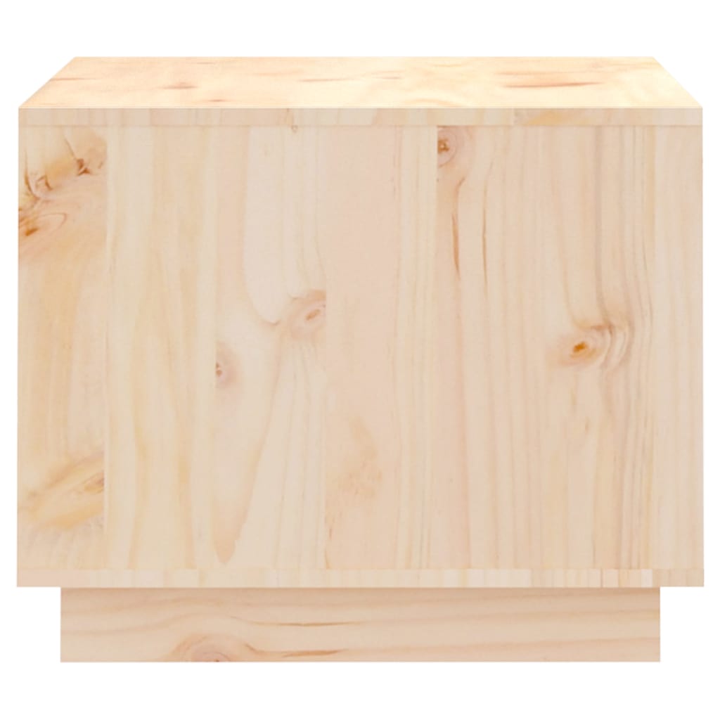 Tavolino da Salotto 120x50x40,5 cm in Legno Massello di Pino