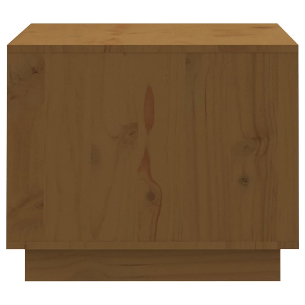 Tavolino da Salotto ambra 120x50x40,5 cm Legno Massello di Pino | homemem39