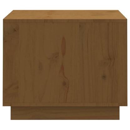 Tavolino da Salotto ambra 120x50x40,5 cm Legno Massello di Pino | homemem39