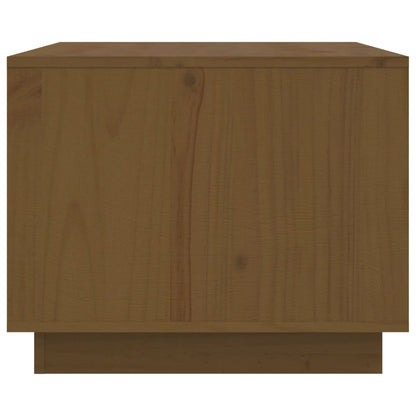 Tavolino da Salotto ambra 80x50x40 cm Legno Massello di Pino | homemem39