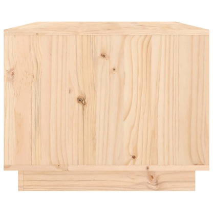Tavolino da Salotto 80x50x40 cm Legno Massello di Pino | homemem39