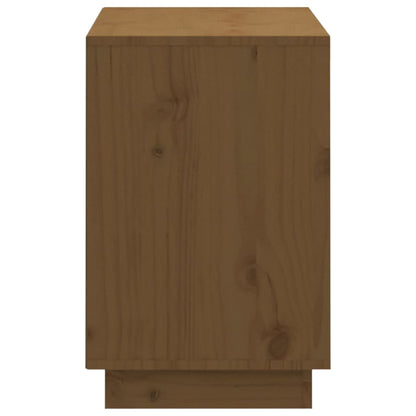 Scarpiera ambra 110x34x52 cm in Legno Massello di Pino - homemem39